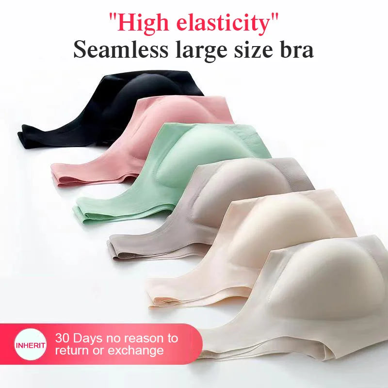 Button Soft Second-skin Bra