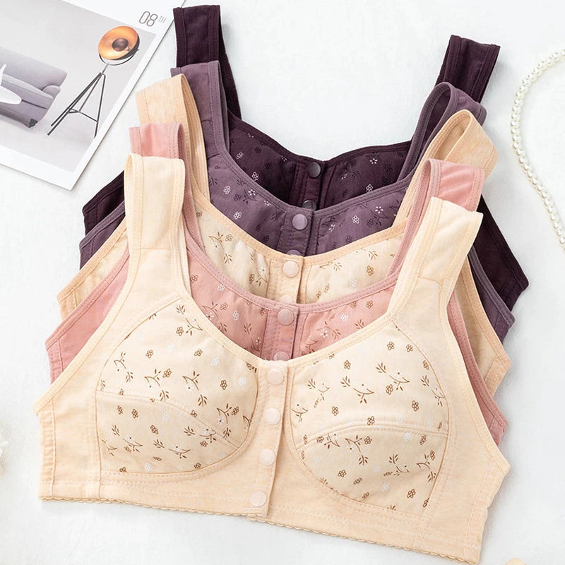 Women's Non-Wired Vest Style Bra