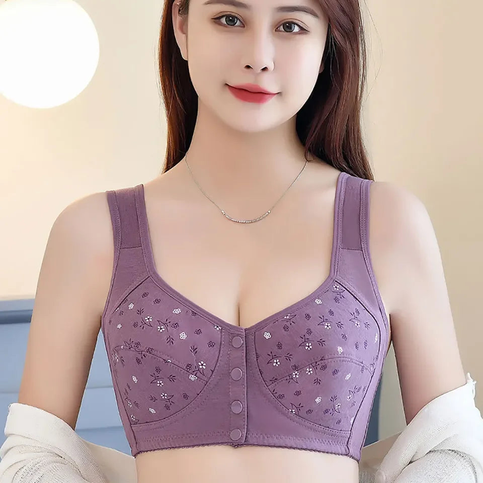 Women's Non-Wired Vest Style Bra