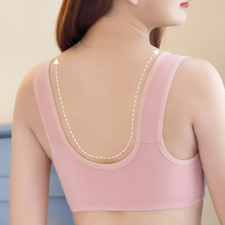 Women's Non-Wired Vest Style Bra