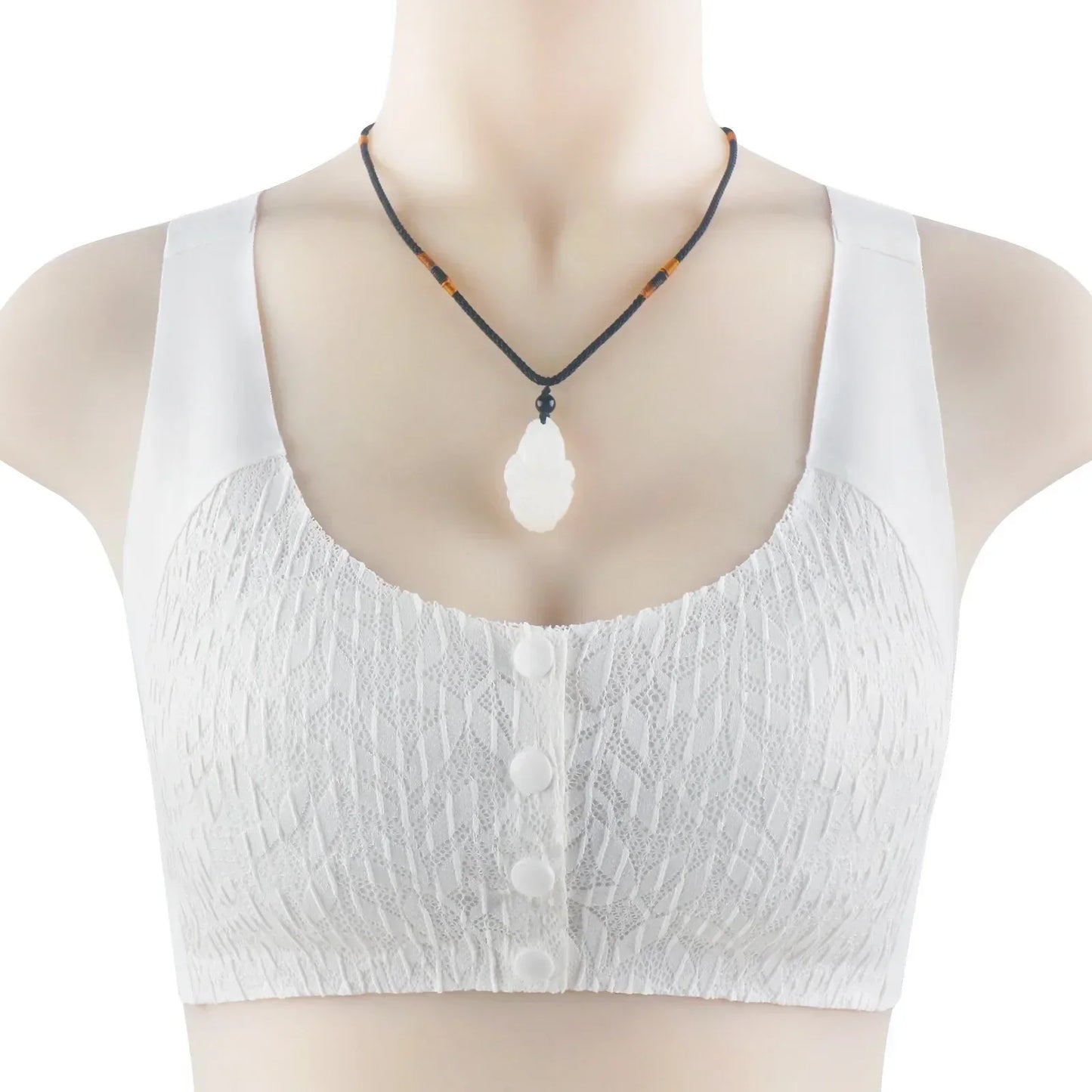 Without Rims Vest Lace Bra